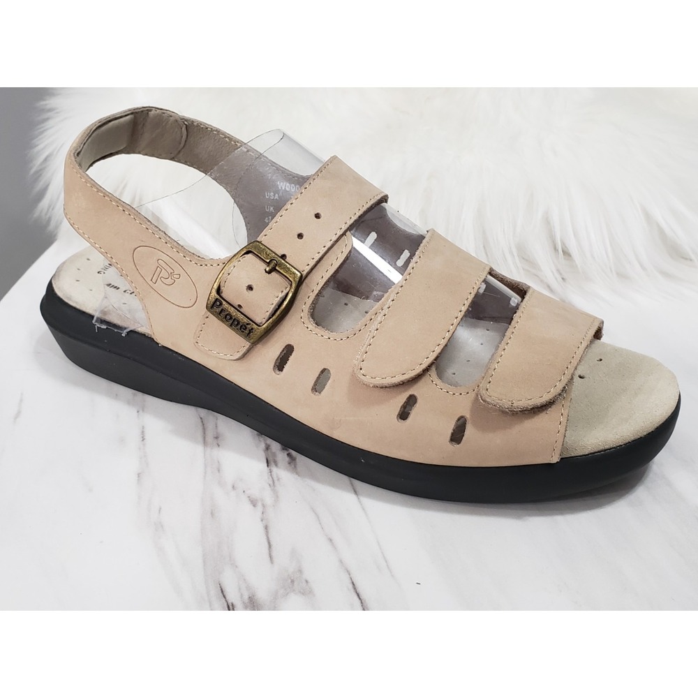 NEVER WORN 7 NARROW Propet Breeze Walker W0001 Women's Sport Sandal Nubuck Suede - Picture 8 of 8